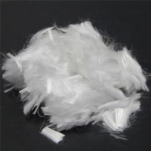 6mm 15mm 25mm E-glass glass fiber chopped strand for concrete/cement/gypsum/pbt 